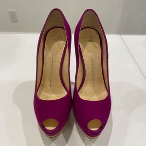 Giuseppe Zanotti Magenta Cork Pump